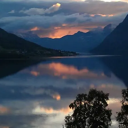With Fjord View